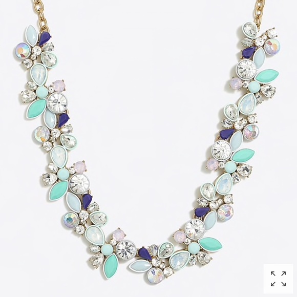 J. Crew Jewelry - 🌸NWT J.Crew Blue, Mint, Pink, & Diamond Necklace